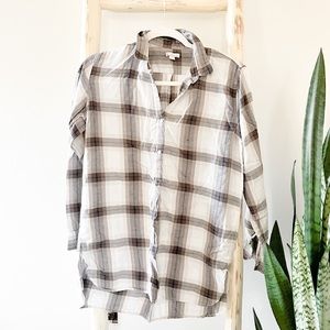 Gap flannel with a little sparkle size s